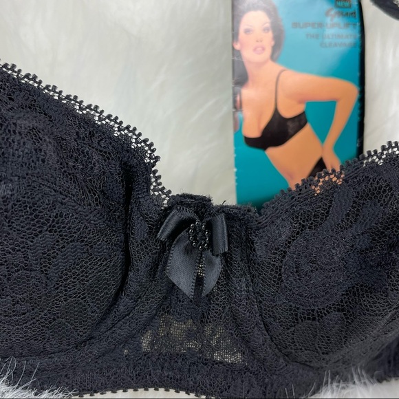 Gossard Vintage 80's Super Uplift Ultimate Cleavage 34A Wire Pad Bra NWT… - Picture 4 of 11